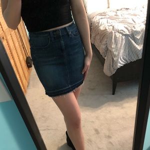 Ann Taylor Denim Skirt